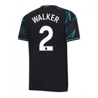 Echipament fotbal Manchester City Kyle Walker #2 Tricou Treilea 2023-24 maneca scurta